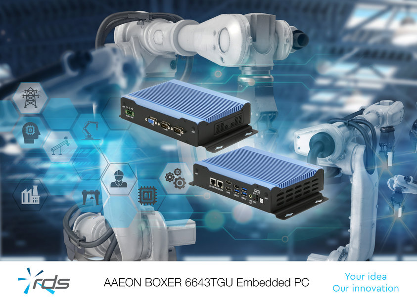 Rugged, compact computing system for embedded industrial applications